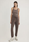 Lux Touch TENCEL TM Kahverengi Modal Eşofman Altı 1600453-87537