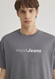Mavi Jeans Baskılı Gri Tişört 0612523-80020