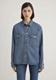Bekka Classic Denim Indigo Mavisi Jean Gömlek 1211000-89250