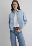 Carlia Classic Denim Açık Mavi Jean Gömlek 1210924-89580