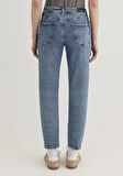 Cindy Gold Shape Puslu Indigo Mavisi Jean Pantolon 100277-89183