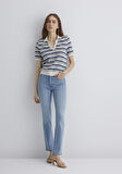 Kendra Gold Luxury Vintage Açık Mavi Jean Pantolon 1074689170