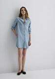 Liz Casual Açık Mavi Jean Elbise 130656-89576