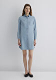 Liz Casual Açık Mavi Jean Elbise 130656-89576