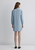 Liz Casual Açık Mavi Jean Elbise 130656-89576