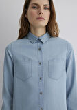 Liz Casual Açık Mavi Jean Elbise 130656-89576