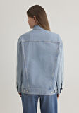 Luna 90lar Açık Mavi Jean Ceket 1110177-89165