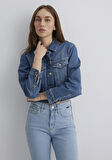 Harmony Mid Vintage Classic Denim  Jean Ceket 1110639-89575