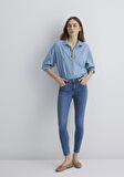 Tess Gold Luxury Vintage Indigo Mavisi Jean Pantolon 100328-89570