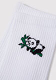Panda Baskılı Beyaz Soket Çorap 1913261-620