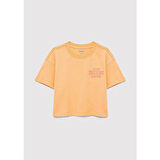 CHASE YOUR DREAMS BASKILI CROP TİŞÖRT