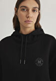 Kapüşonlu Siyah Sweatshirt 1S10305-900