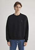 Bisiklet Yaka Siyah Sweatshirt 0S10348-900