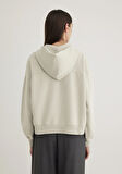 Yarı Fermuarlı Gri Sweatshirt 1S10327-70082