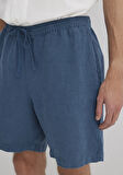 Mavi Keten Şort 0410103-89798