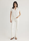 Sierra Gold Premium Kırık Beyaz Jean Pantolon 1010578-89774
