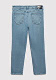 Hasan Mavi Black Puslu Koyu Mavi Jean Pantolon 0006689562