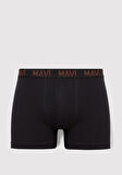 3lü Basic Siyah Boxer 0911871-900