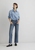 Ibiza All Blue Puslu Koyu Mavi Jean Pantolon 1010530-89935