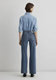 Ibiza All Blue Puslu Koyu Mavi Jean Pantolon 1010530-89935