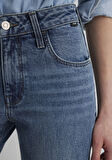 Ibiza All Blue Puslu Koyu Mavi Jean Pantolon 1010530-89935