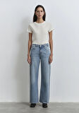 Malibu Real Blue Indigo Mavisi Jean Pantolon 1010152-89937