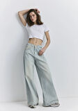 Miami Iconic Puslu Açık Mavi Jean Pantolon 1010727-89942