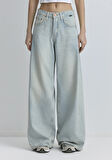 Miami Iconic Puslu Açık Mavi Jean Pantolon 1010727-89942