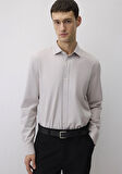Tencel TM Gri Gömlek 0211573-70074