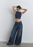 Mimi Iconic Koyu Mavi Jean Pantolon 1012615-90363