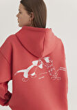 Sylvester ve Tweety Baskılı Pembe Sweatshirt 1S10344-71077