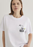 Peanuts Baskılı Beyaz Tişört 1613261-620