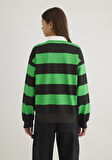 Peanuts Baskılı Siyah Sweatshirt 1S10342-89943