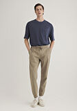 Beli Lastikli Bej Jogger Pantolon 000169-86749