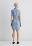 Nisha Mavi Premium Açık Mavi Jean Elbise 1310661-89777