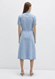 Marley Açık Mavi Denim Elbise 1310537-89692