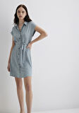 Mavi Elbise 1310681-89846