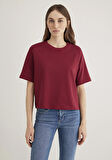 Bordo Basic Tişört 1613077-70430