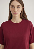 Bordo Basic Tişört 1613077-70430