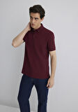 Bordo Polo Tişört 063247-70394