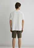 Baskılı Ekru Tişört 0612623-70057
