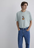 Bugs Bunny Baskılı Gri Tişört 0612656-70148