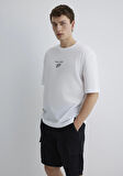 Mavi Minimal Logo Baskılı Beyaz Tişört 0612710-620
