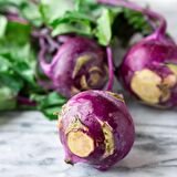 Doğal Mor Kohlrabi (Alabaş) Tohumu (20 Tohum)
