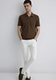 Kahverengi Polo Tişört 0612597-89330