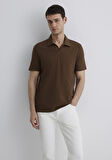 Kahverengi Polo Tişört 0612597-89330