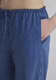 Çizgili Lacivert Pantolon 1010999-89853