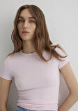 Pembe Basic Tişört 1613081-89200