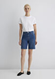 Eliana Casual Koyu Mavi  Jean Şort 1411221-89749