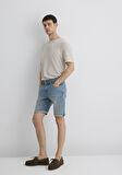 Brian 90lar Vintage Indigo Mavi Jean Şort 0418485360